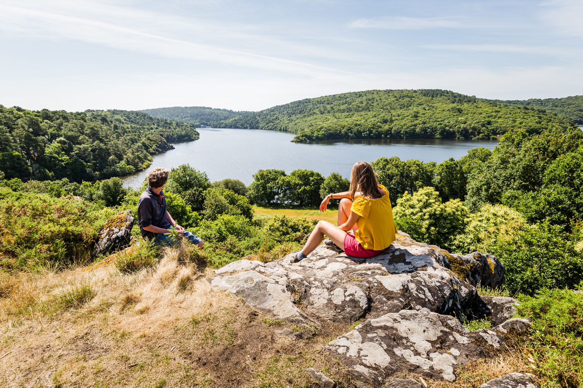 Lac de Guerlédan, Côtes d'Armor