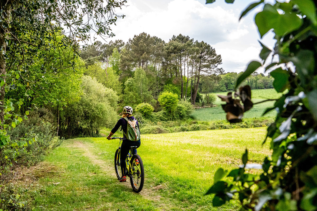 Station VTT en Bretagne