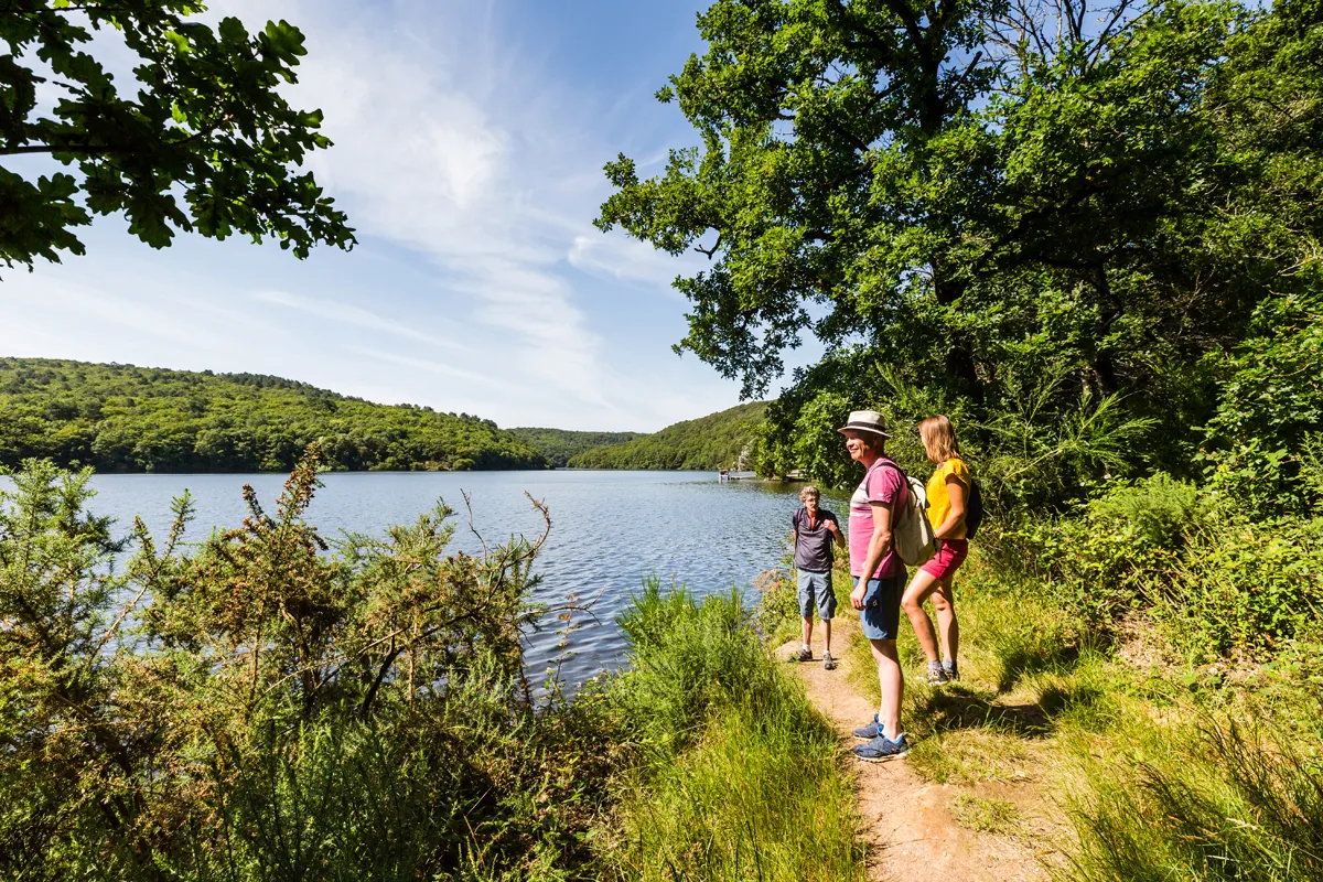 Tour du lac de Guerlédan à pied, Côtes d'Armor