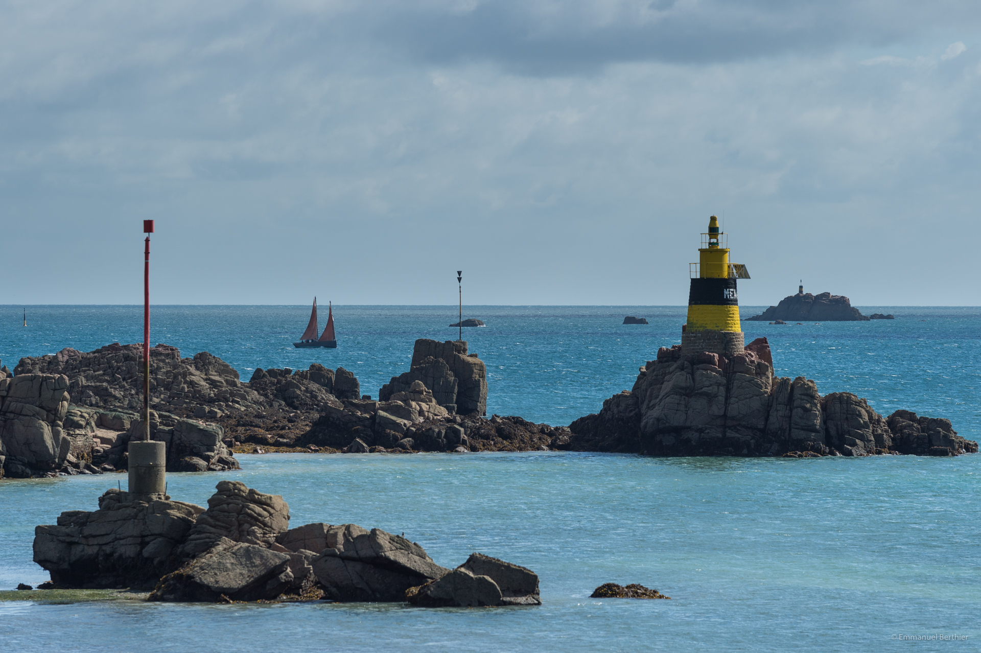 Balise au large de Bréhat