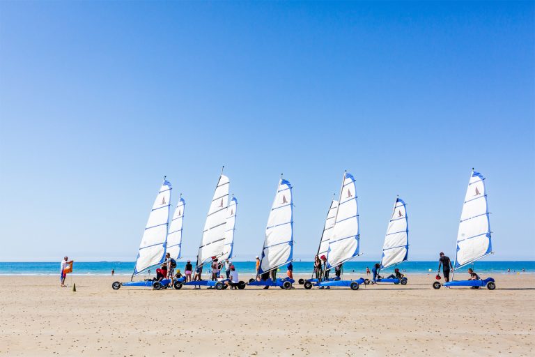 Char à voile, Bretagne