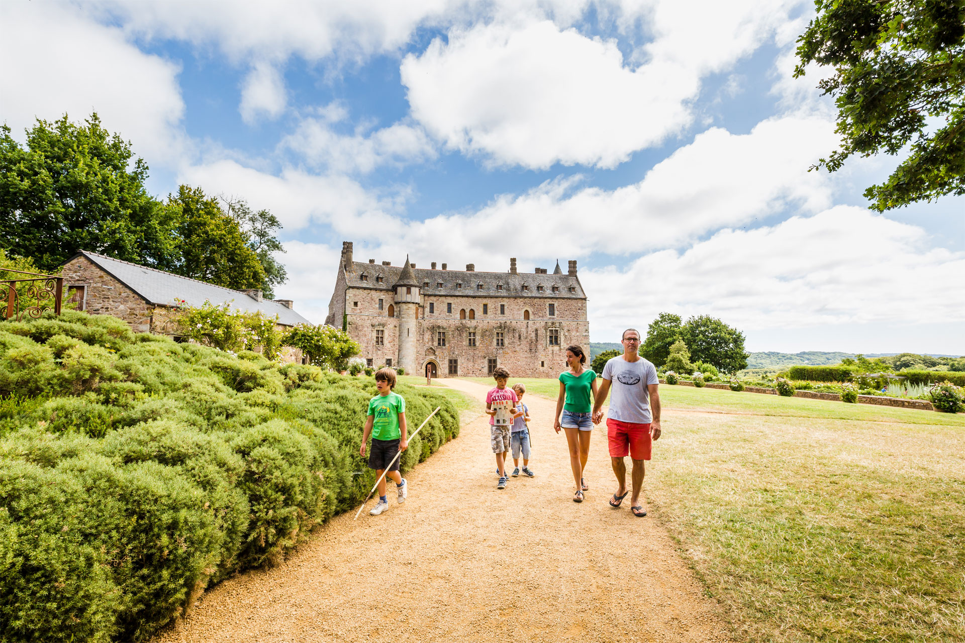 Château de la Roche Jagu, Ploëzal