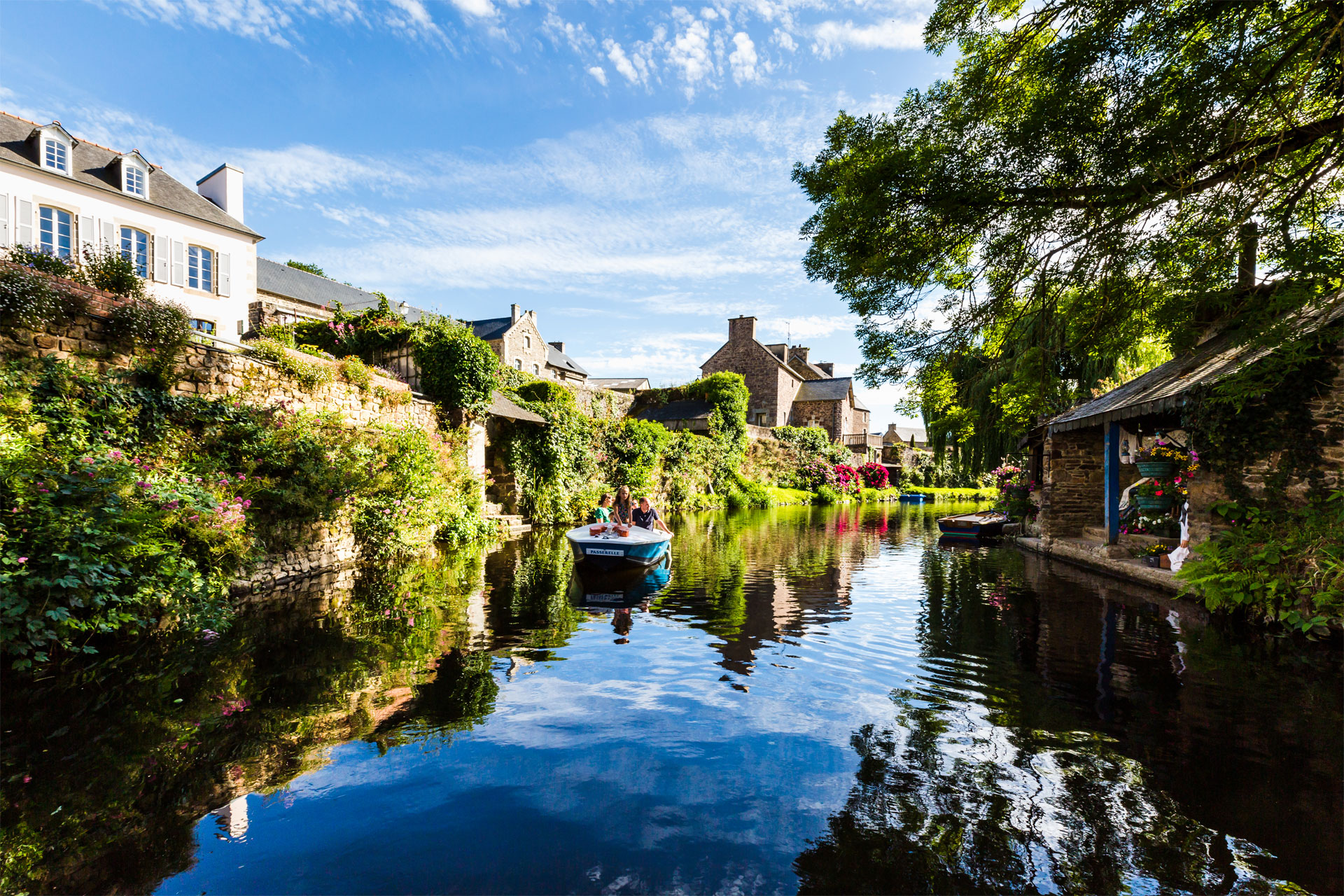 Barques sur le Trieux, Pontrieux