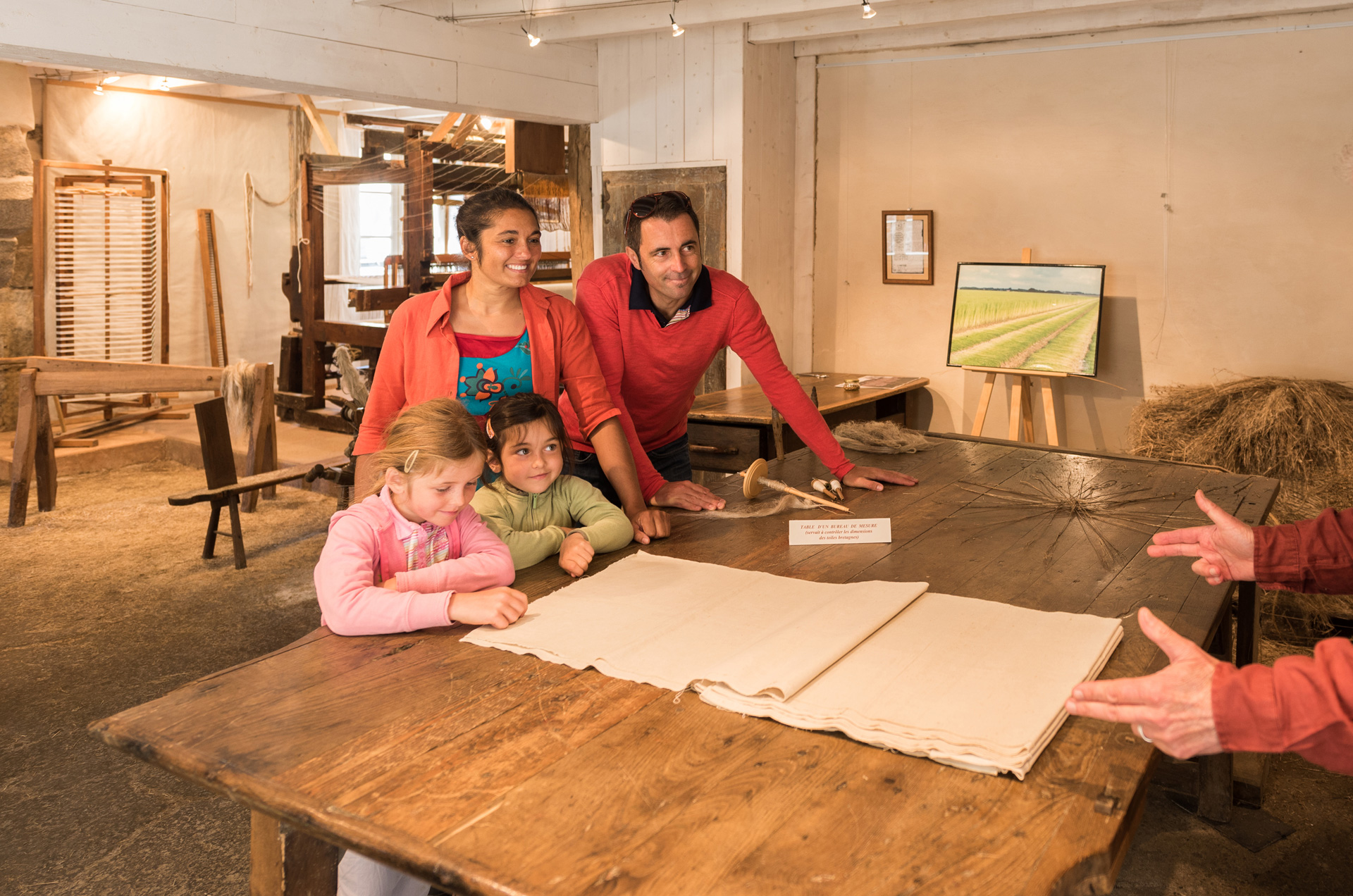 Toiles Bretagne, atelier de Quitin