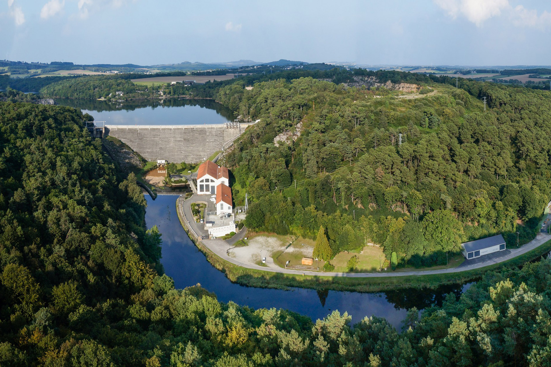 Barrage de Guerlédan, Guerlédan