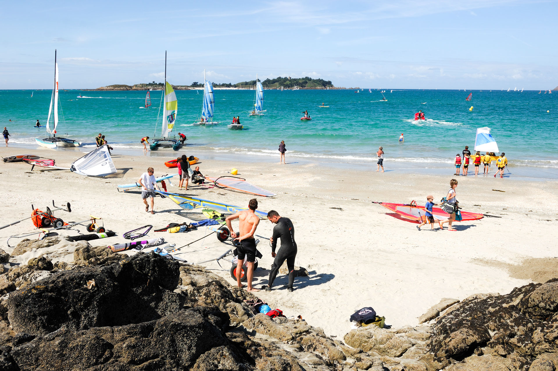 Plage du Rougeret, Saint-Jacut-de-la-Mer