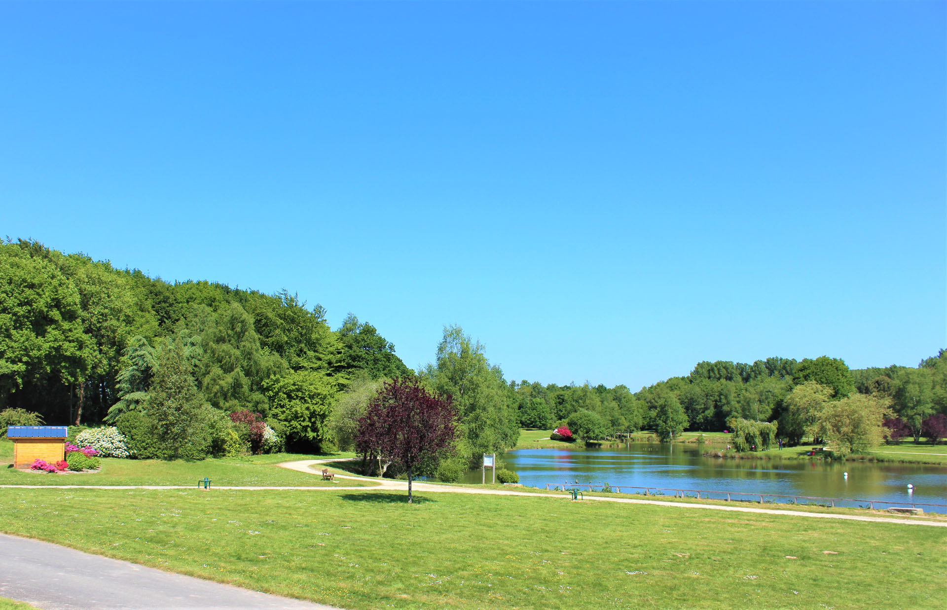 Camping du Val de Landrouet, Merdrignac, Côtes d'Armor