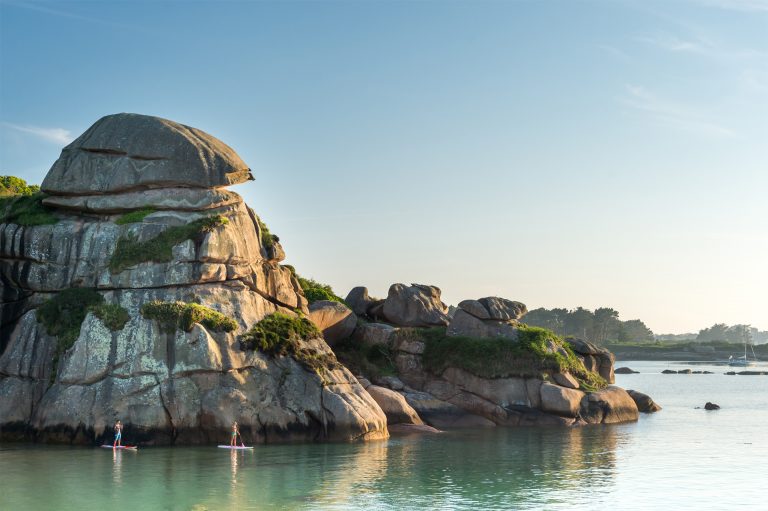 Stand-up paddle, Perros-Guirec