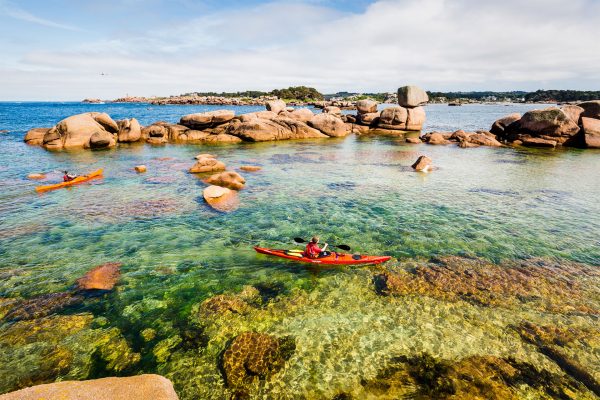 Canoë-kayak, Trégastel, Côtes d'Armor