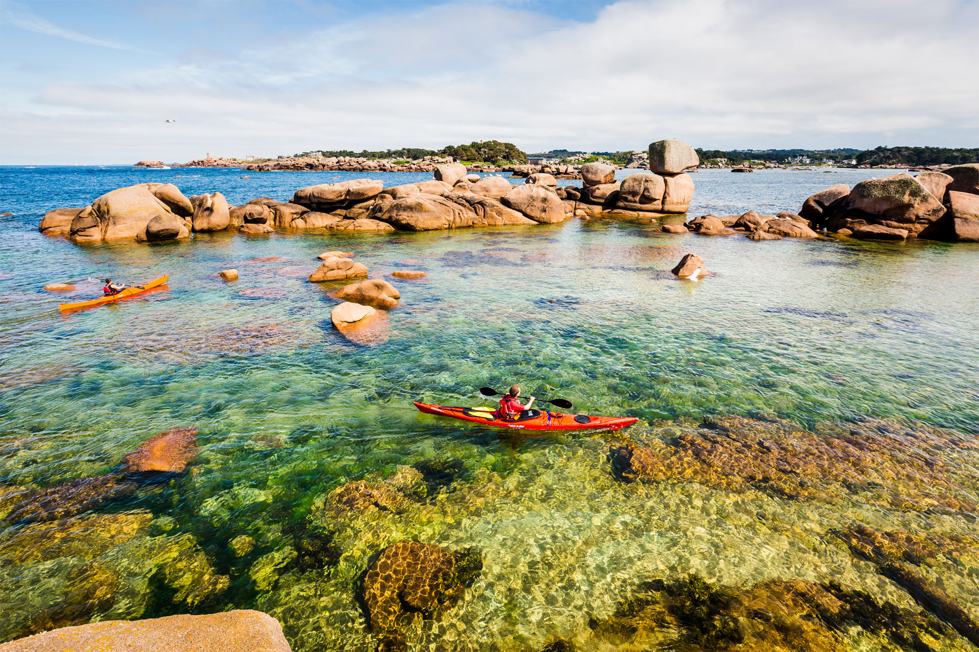 Canoë-kayak, Trégastel, Côtes d'Armor