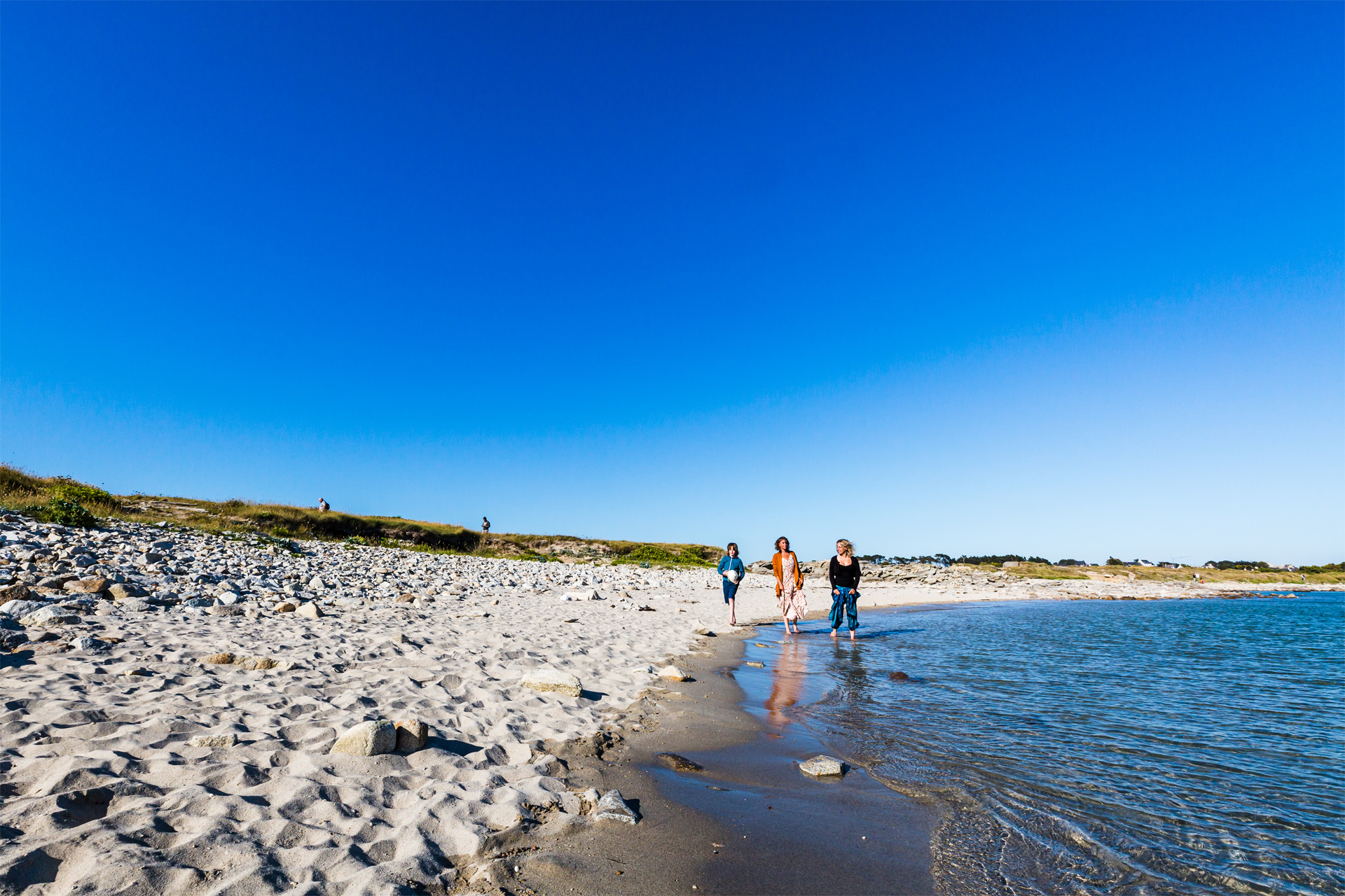 Plage île grnade, Pleumeur-Bodou