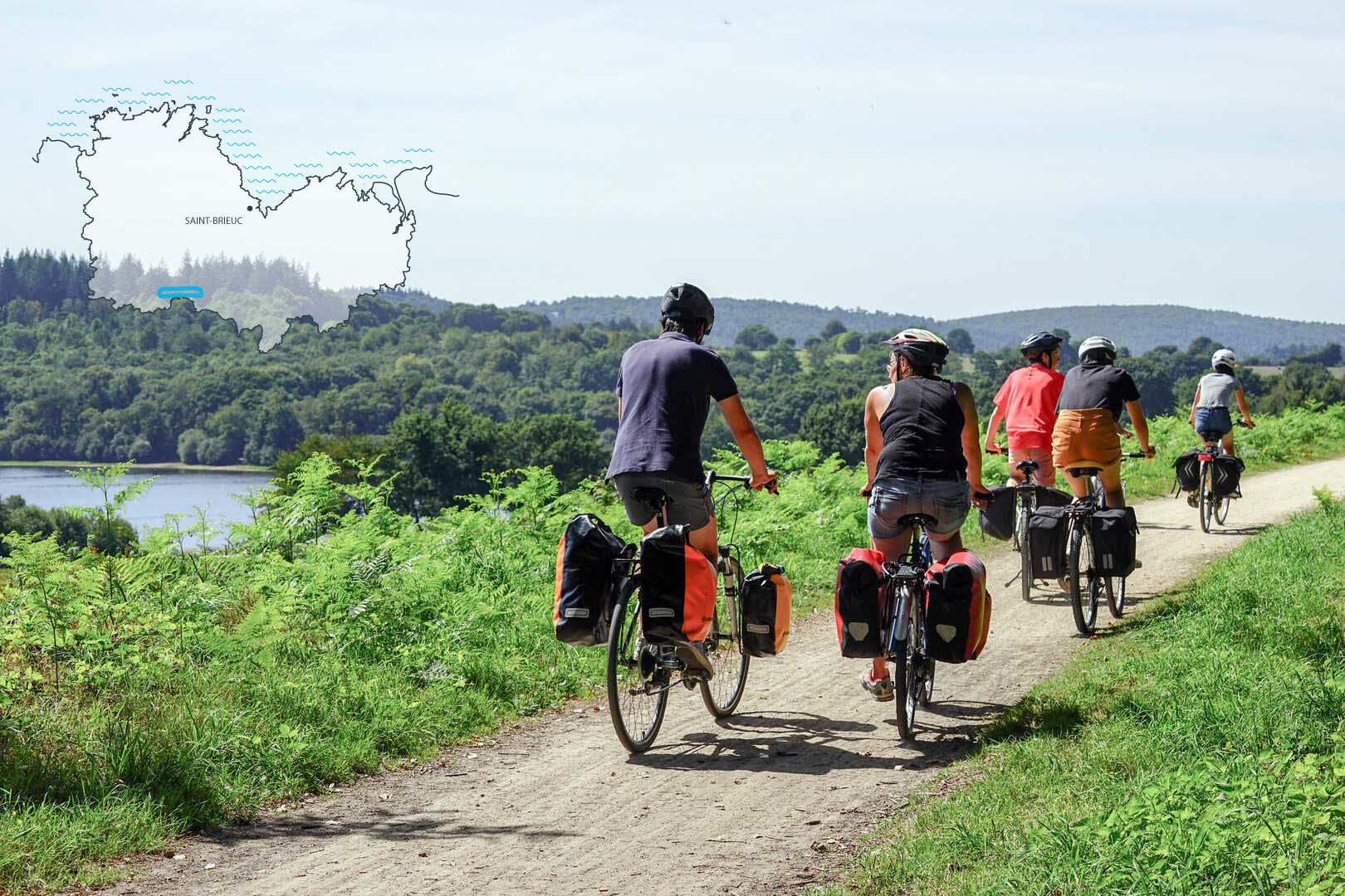 La Velodyssée, Caurel