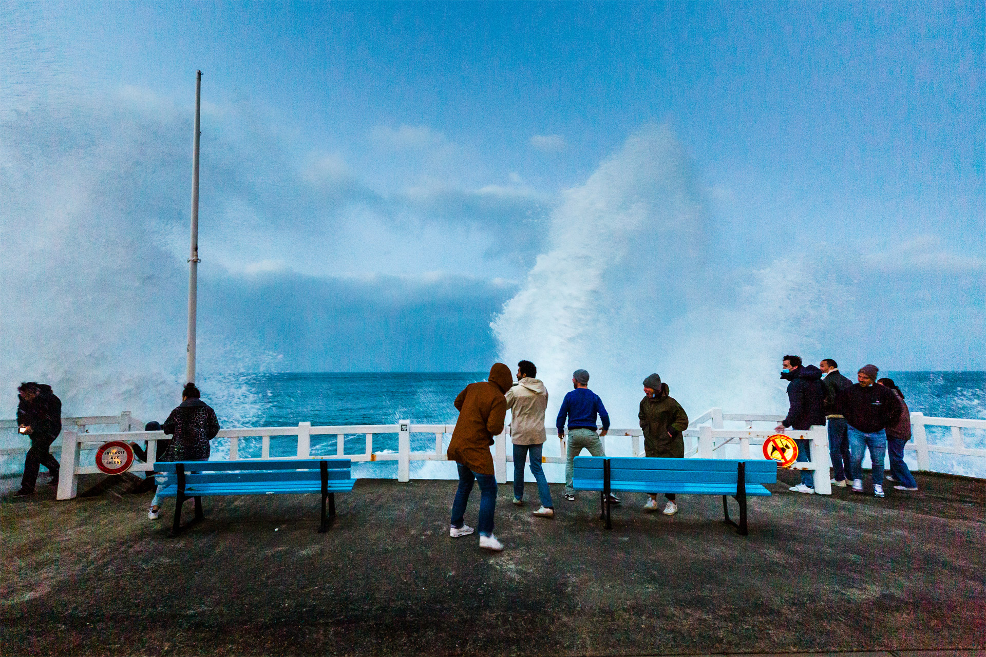 Tempête à Saint-Quay-Portrieux