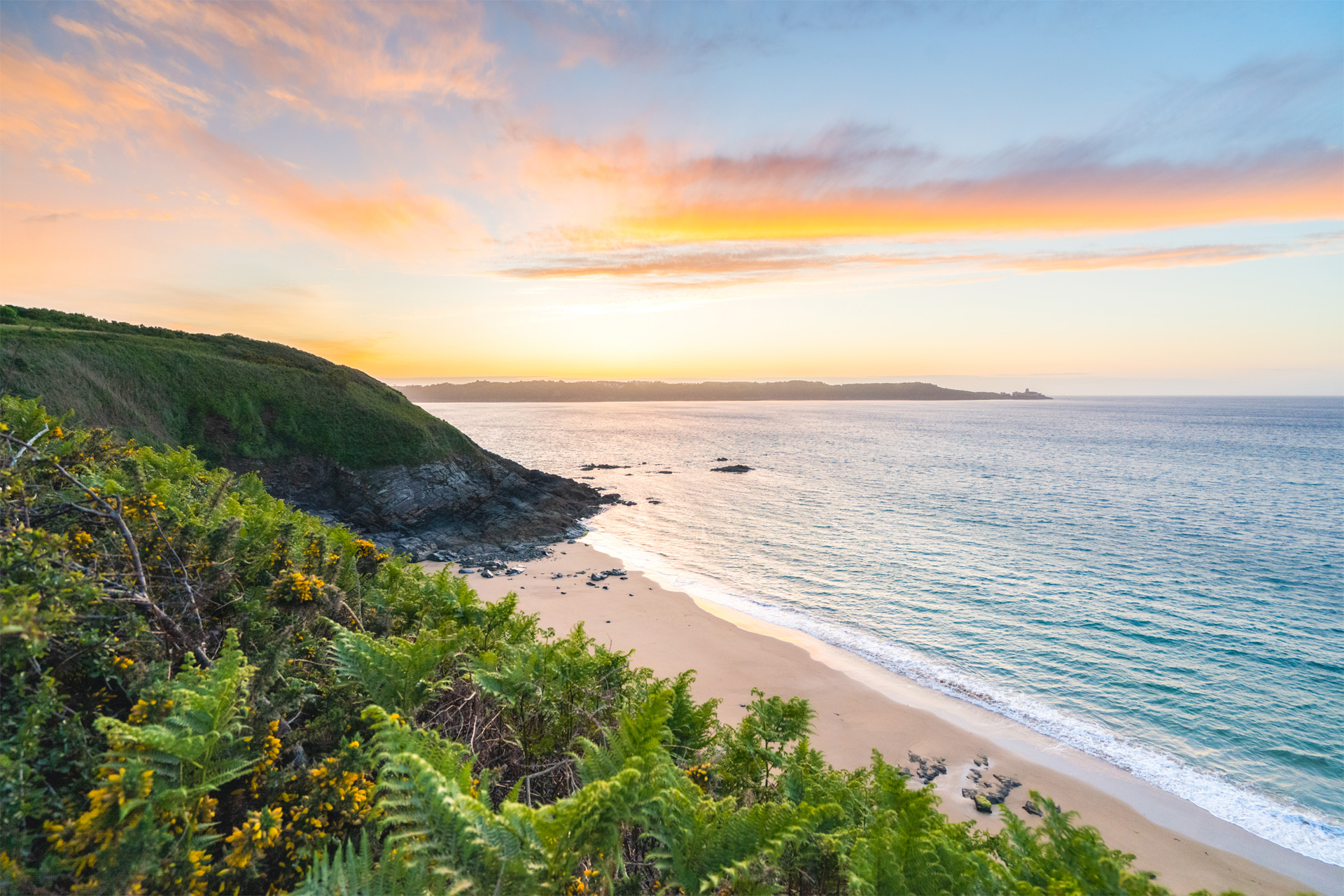 Plage de la Pissotte, Saint-Cast-le-Guildo