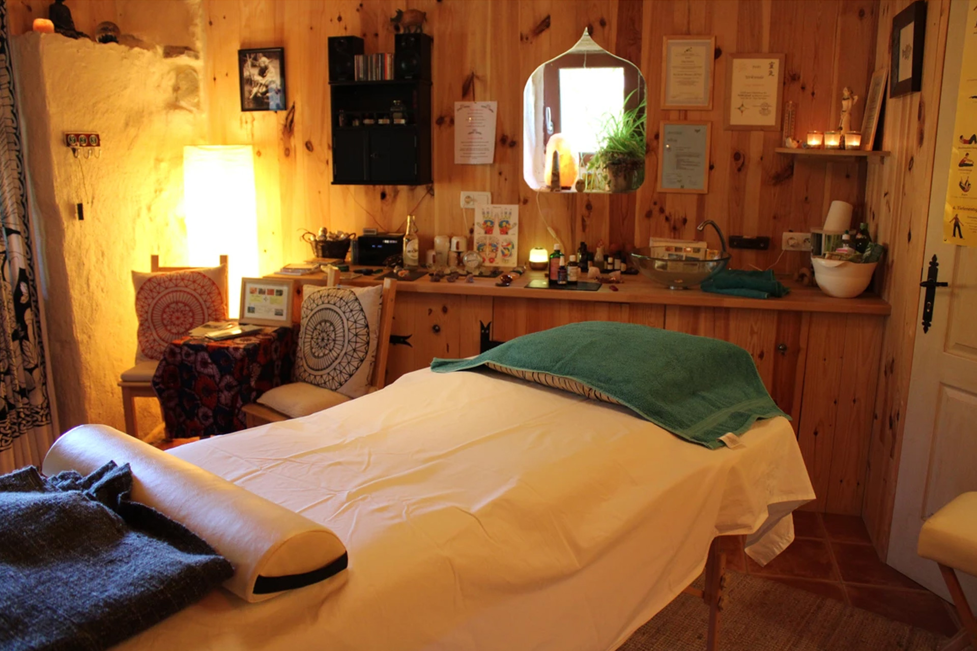 Massage scandinave à la ferme Mellon, Plouguernevel