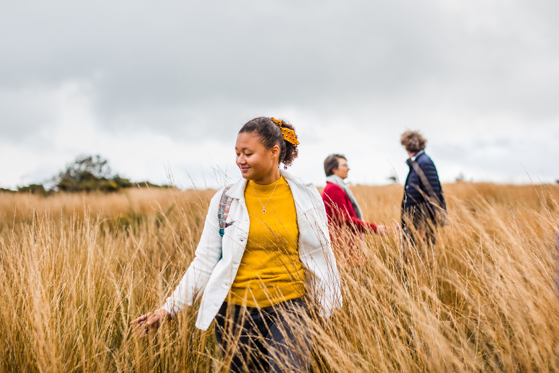 Femme aux landes de Locarn