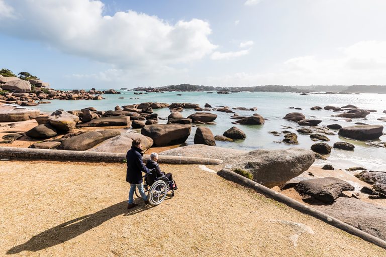 Balade handicpa île Renote, Trégastel, Côtes d'Armor