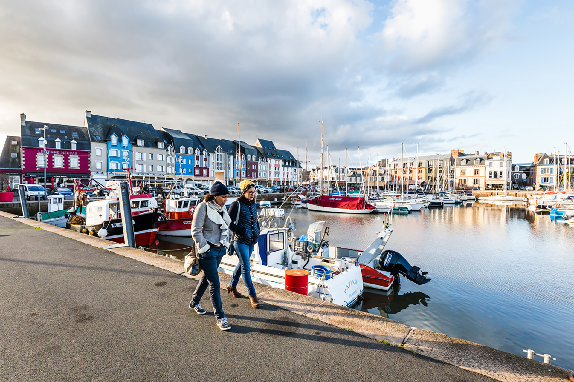 Port de Paimpol en Hiver