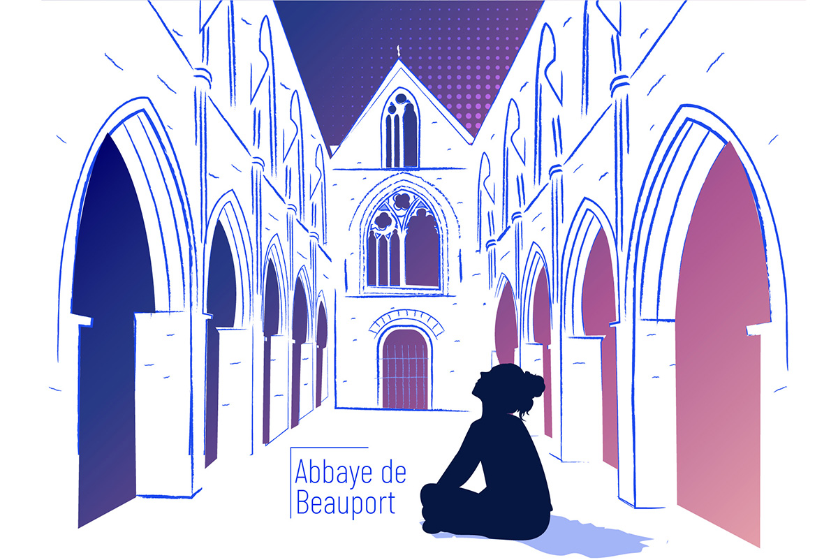 Illustration Abbaye de Beauport
