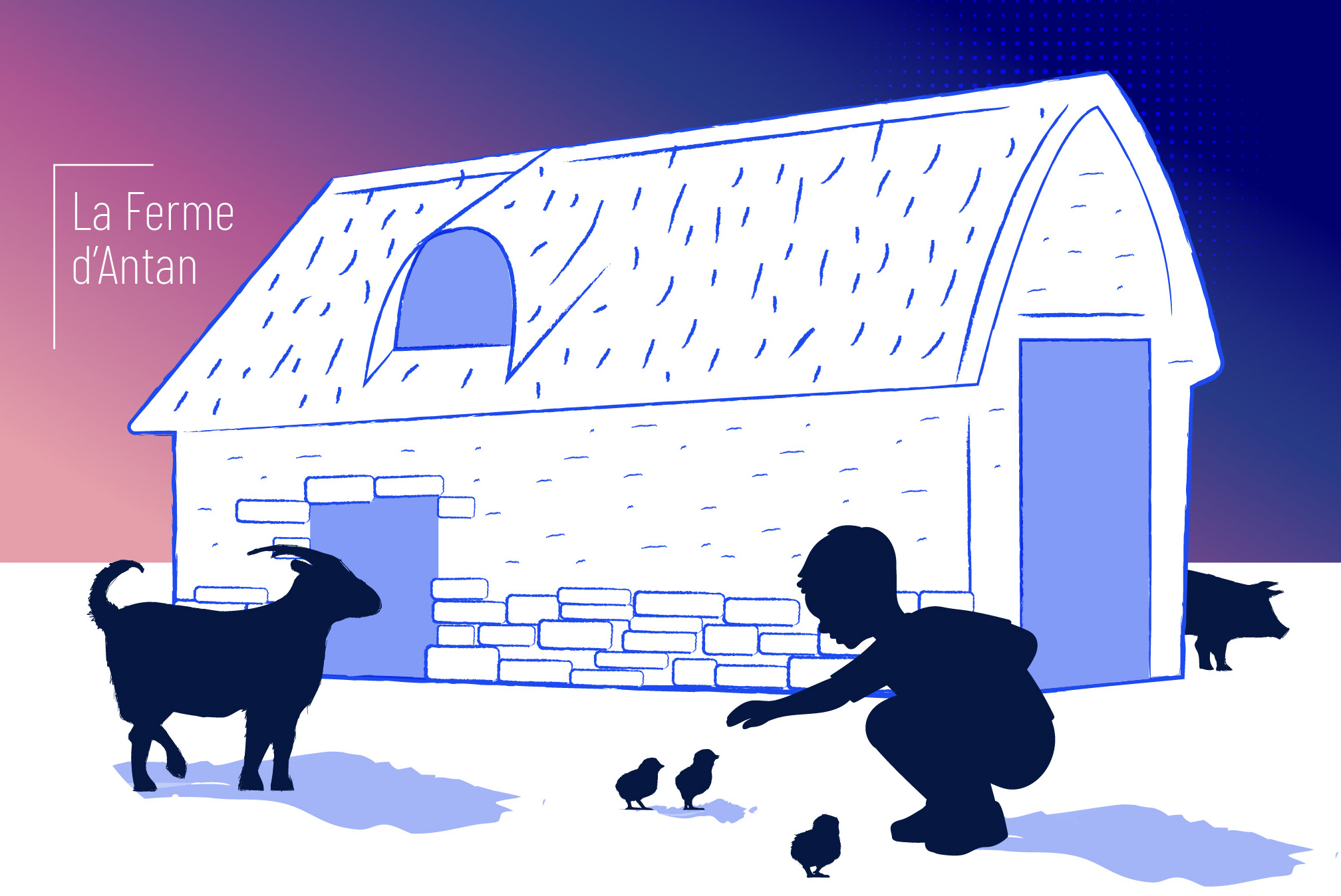 illustration Ferme d'Antan, Plédéliac
