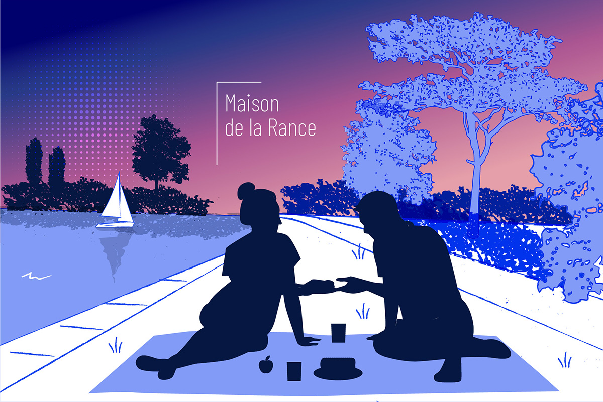 illustration Maison de la Rance, Lanvallay