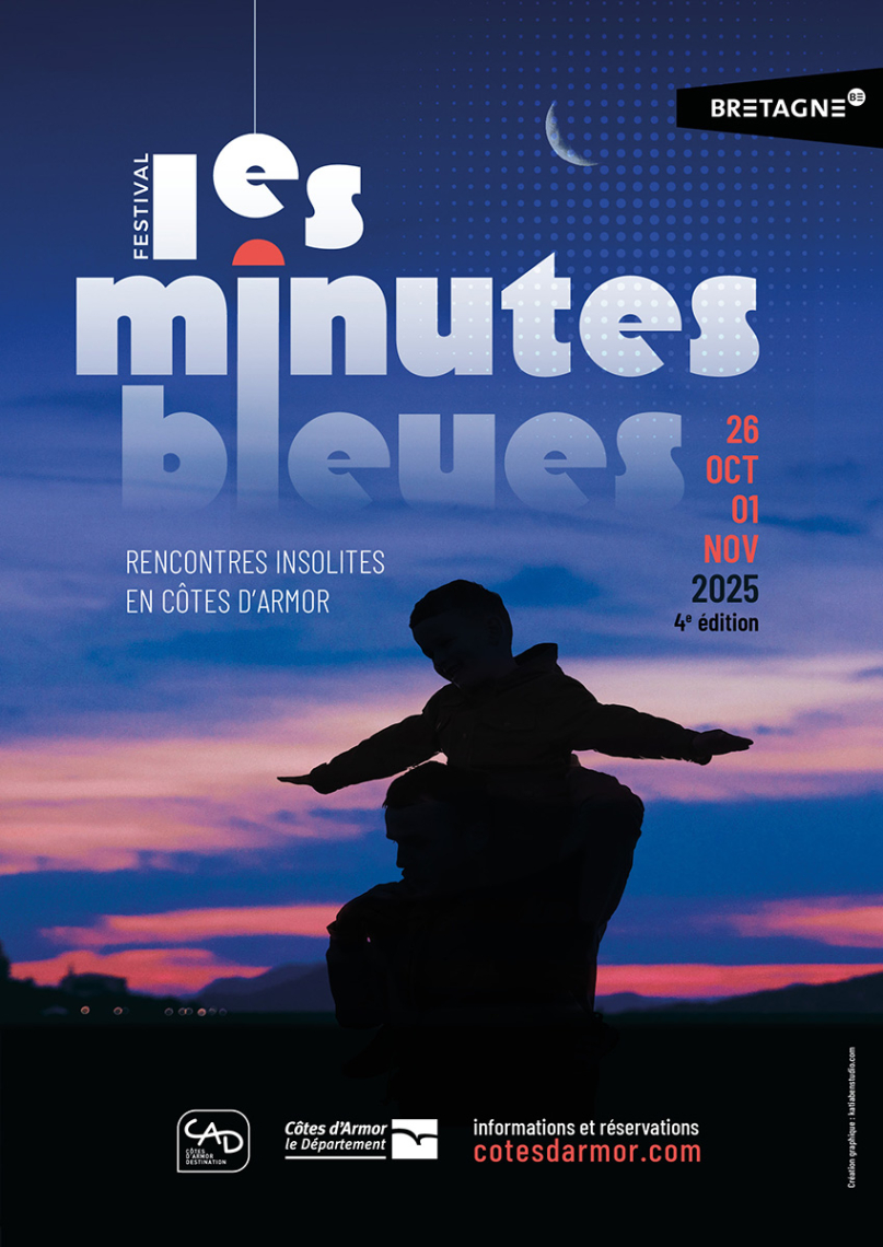 Affiche les Minutes Bleues 2025