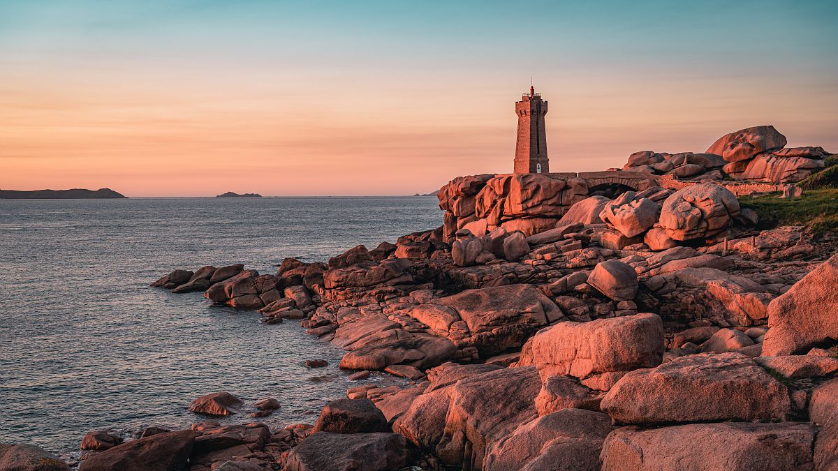 Phare du Mean Ruz, Perros-Guirec, Côtes d'Armor