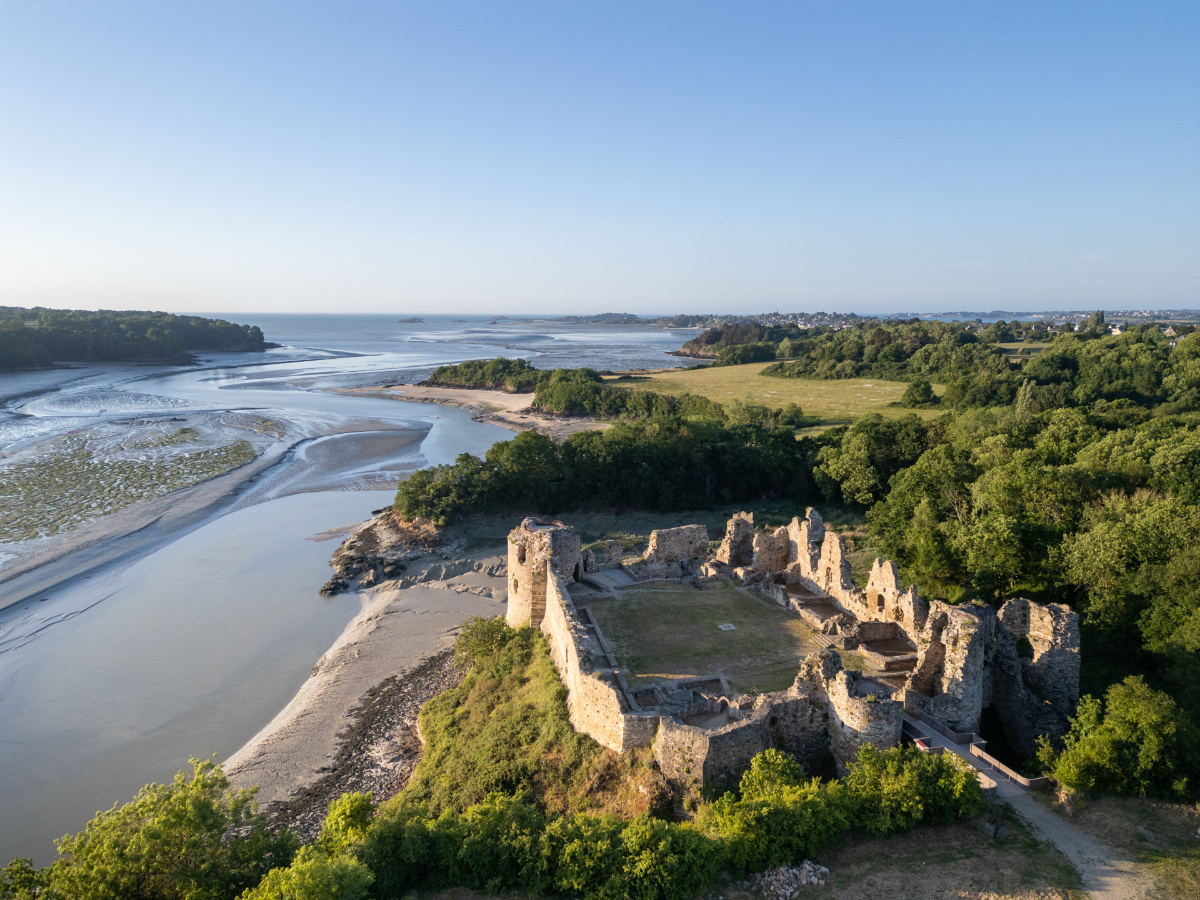 Château du Guildo, Créhen, Côtes d'Armor, Bretagne