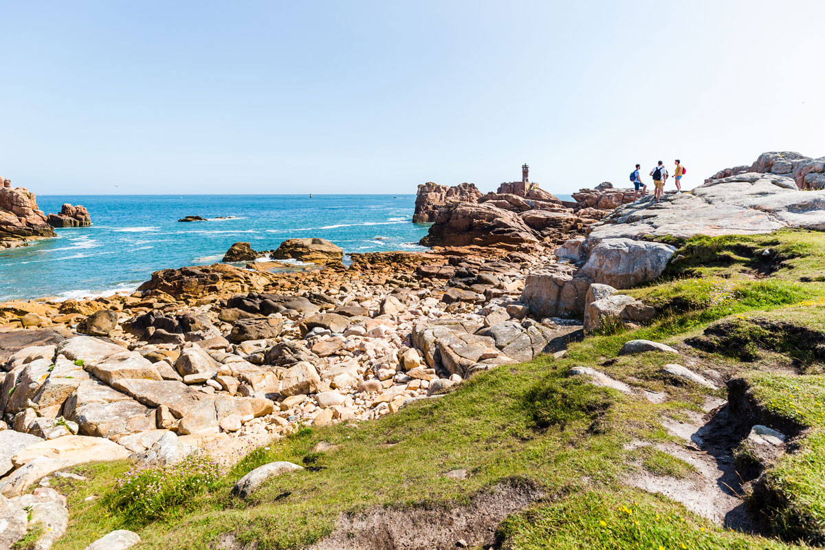Rochers du phare du Paon, Bréhat, Côtes d'Armor